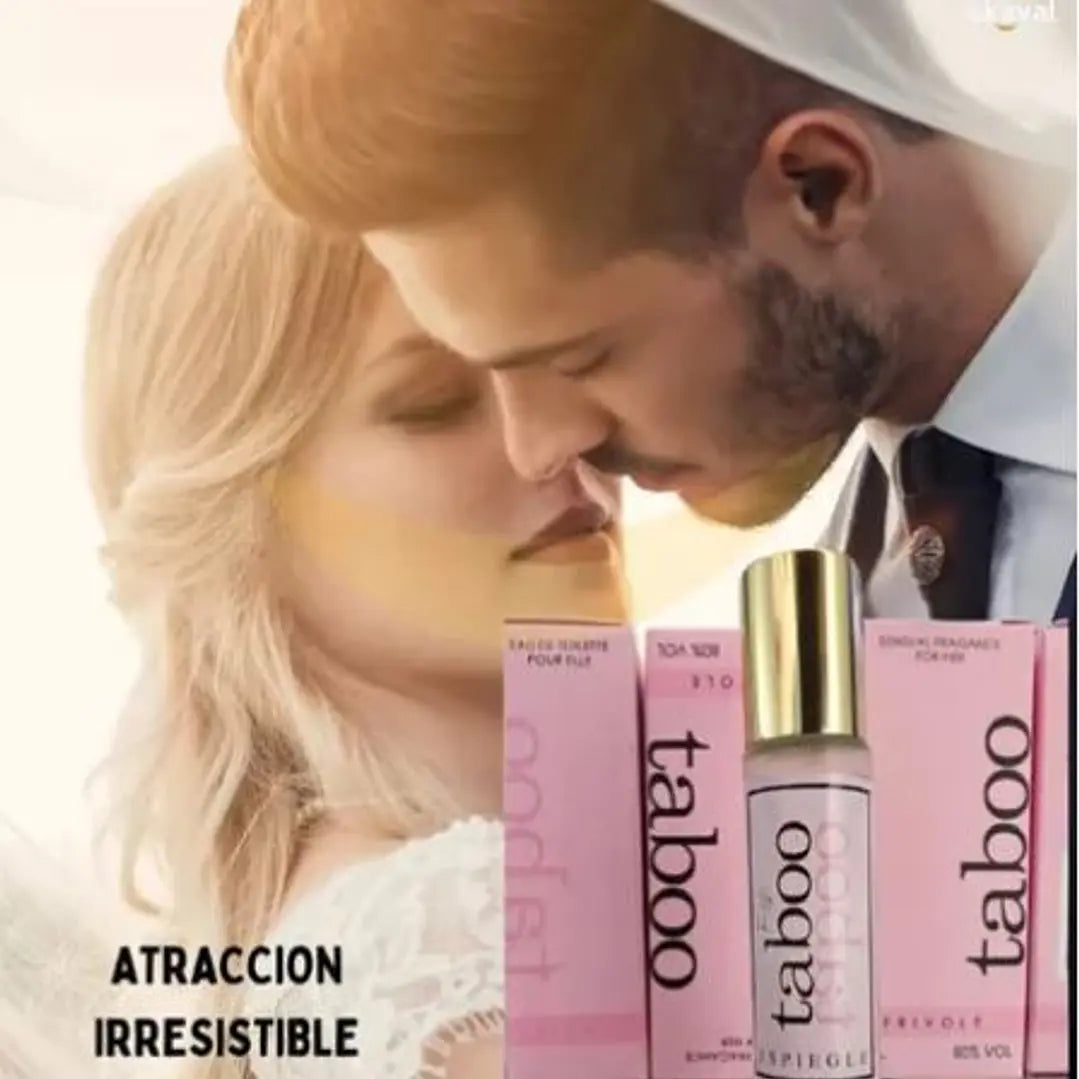 2X1 TABOO PERFUME DE FEROMONAS PARA MUJERES♀️