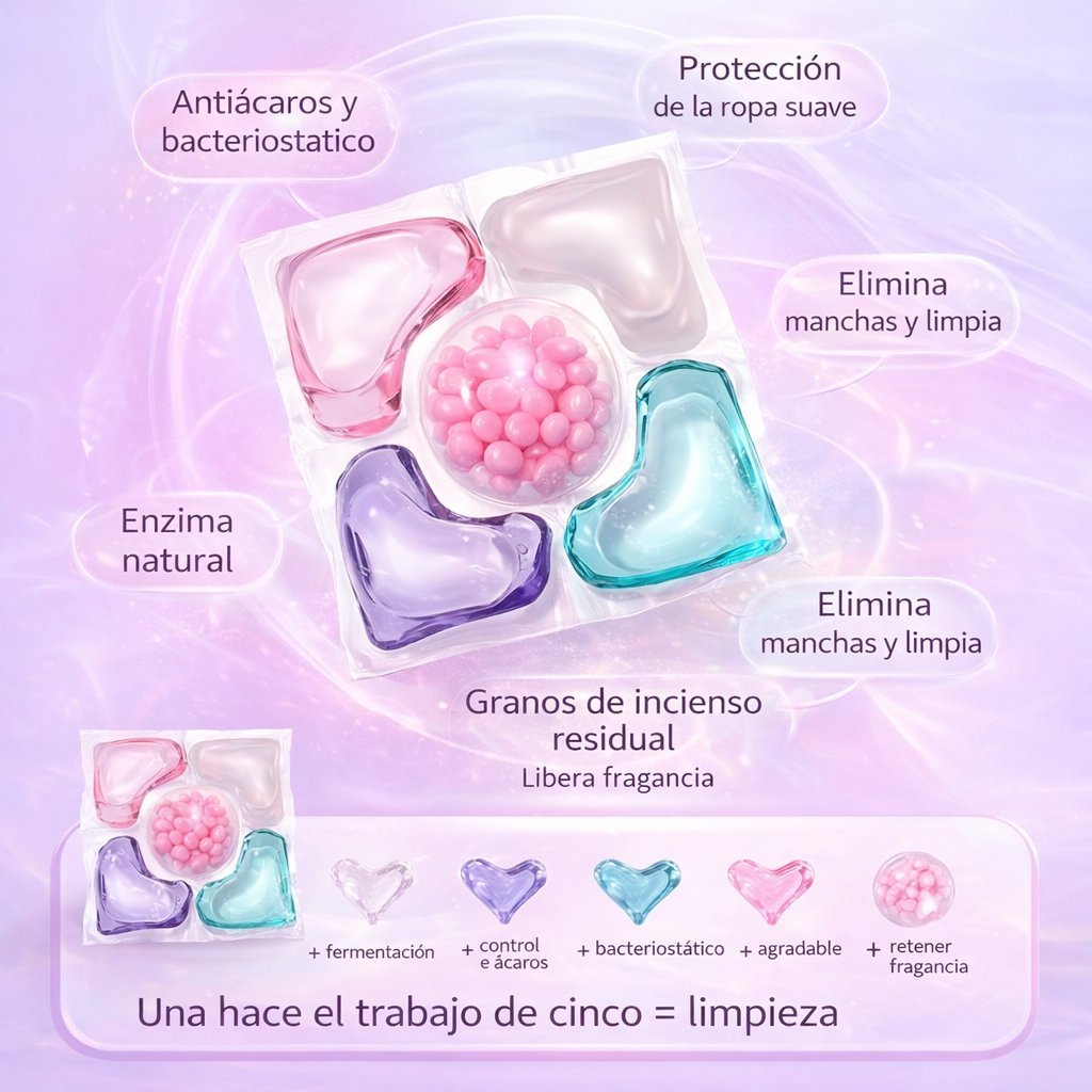Detergente encapsulado