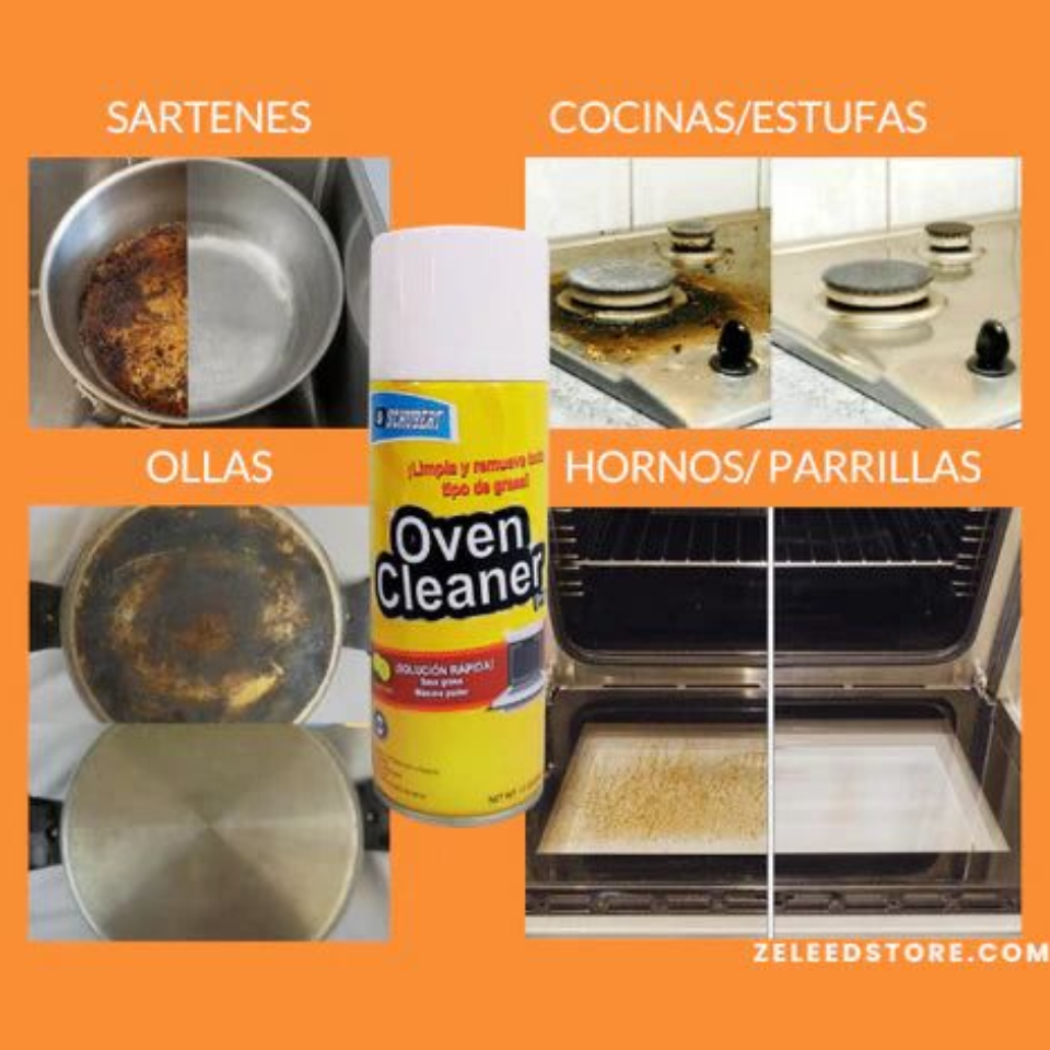 🔥2X1 KIT LIMPIADOR DE GRASA PROFESIONAL | OVEN CLEANER🔥