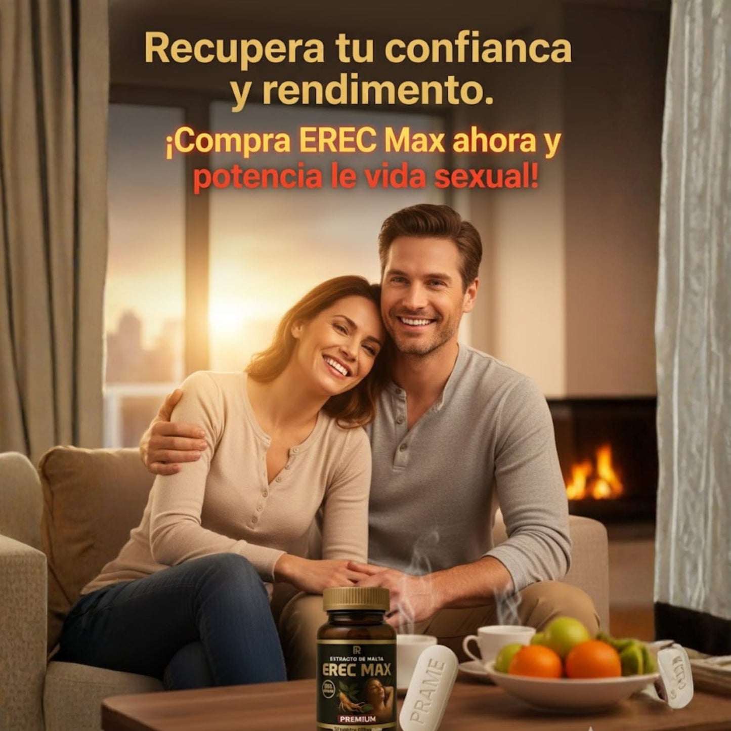 💪EREC MAX 🌿CON EXTRACTO DE MALTA Y GINSENG · 💊30 TABLETAS PARA MAYOR POTENCIA🍆