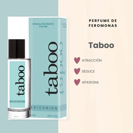 2X1 TABOO PERFUME DE FEROMONAS PARA HOMBRE♂️