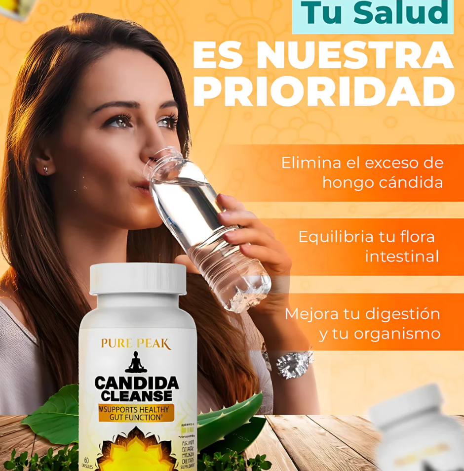 🌿CANDIDA CLEANS - DETOX NATURAL PARA TU INTESTINO✨