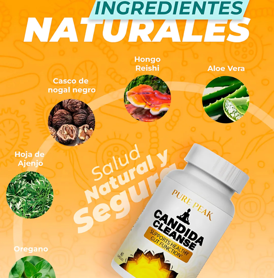 🌿CANDIDA CLEANS - DETOX NATURAL PARA TU INTESTINO✨
