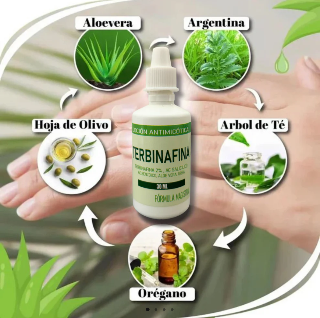 💧2X1 GOTAS DE TERBINAFINA PARA ELIMINAR 🍄HONGOS DE LAS UÑAS❌