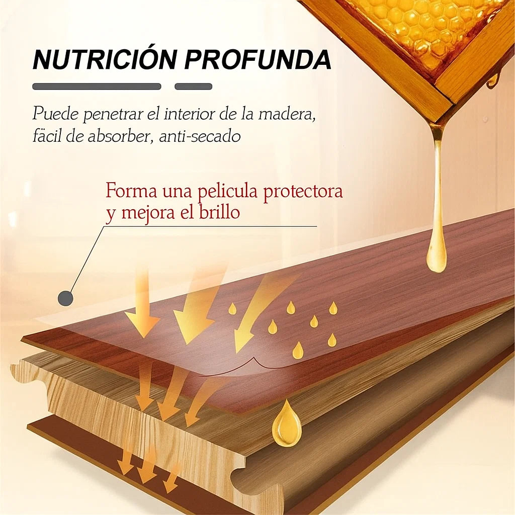 ⭐2X1 |SPRAY NATURAL RESTAURADOR DE MADERA BEEMAX-OUHOE ⭐