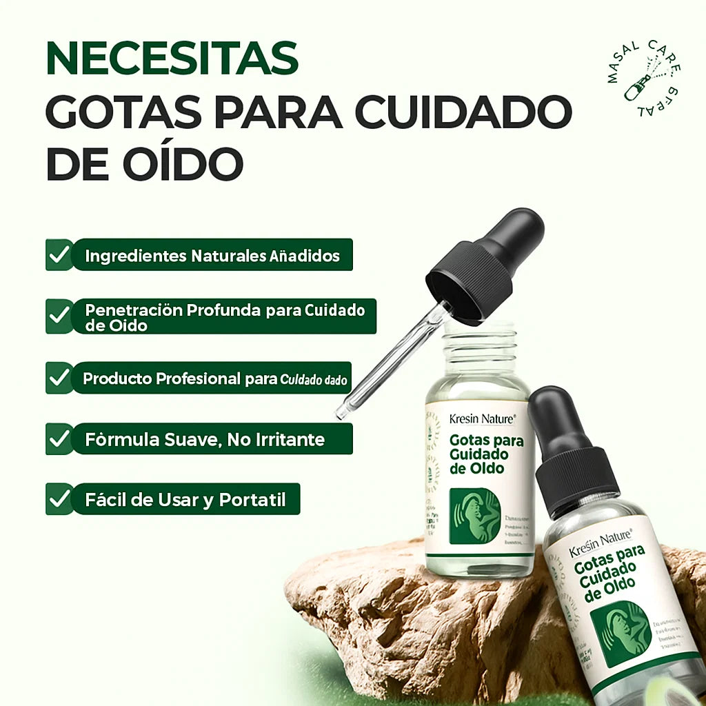 💧GOTAS PARA EL CUIDADO DE LOS OÍDOS👂🏻PARA EL DOLOR Y ZUMBIDOS💥
