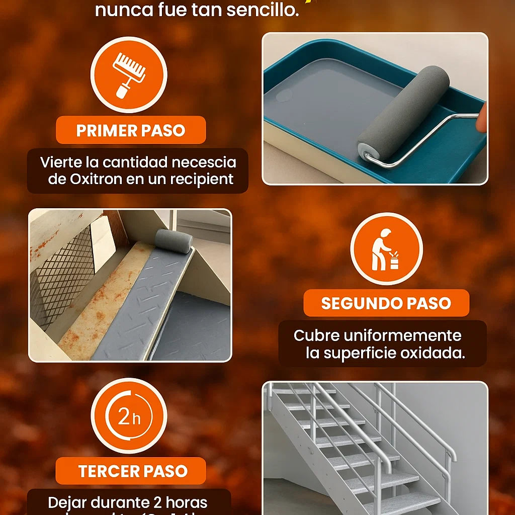 ⭐PINTURA DE CONVERSIÓN DE ÓXIDO-OXITRON⭐