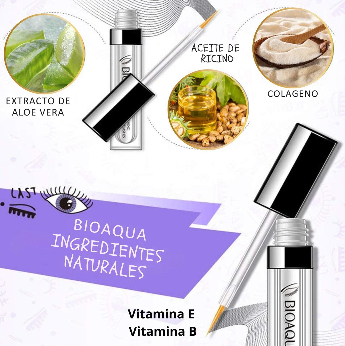 2x1 SERUM ALARGADOR DE PESTAÑAS BIOAQUA™