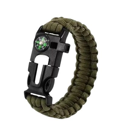 💯2X1 PULSERA DE SUPERVIVENCIA PARACORD 5 EN 1 OKOUTDOOR💯