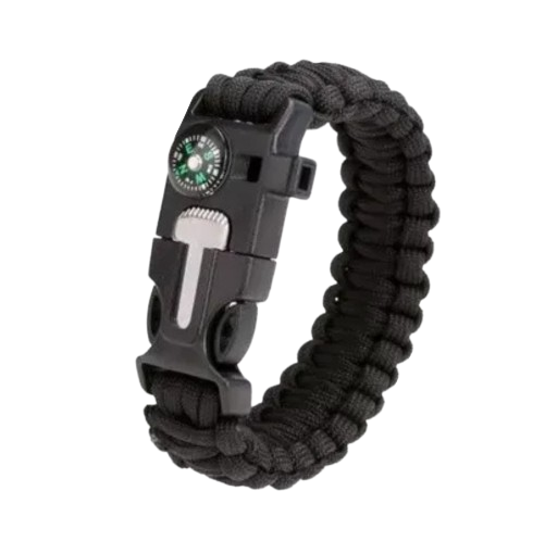 💯2X1 PULSERA DE SUPERVIVENCIA PARACORD 5 EN 1 OKOUTDOOR💯