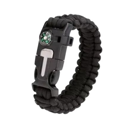 💯2X1 PULSERA DE SUPERVIVENCIA PARACORD 5 EN 1 OKOUTDOOR💯