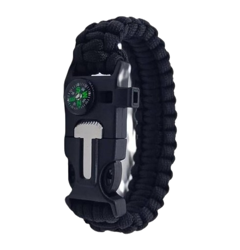💯2X1 PULSERA DE SUPERVIVENCIA PARACORD 5 EN 1 OKOUTDOOR💯
