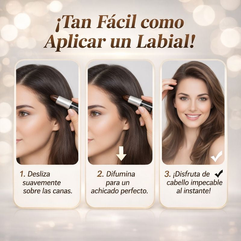 2X1 LAPIZ EN BARRA CUBRE CANAS INSTANTÁNEO.