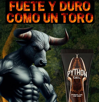 🧴GEL PYTHON POTENCIADOR SEXUAL🔥 Y ALARGAMIENTO🐍