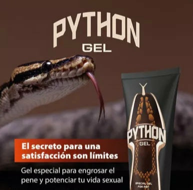 🧴GEL PYTHON POTENCIADOR SEXUAL🔥 Y ALARGAMIENTO🐍