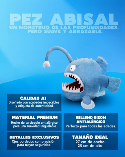 PELUCHE PEZ ABISAL PREMIUM™