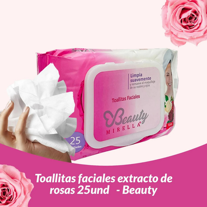 Toallitas faciales desmaquillantes™ | 2 X 69