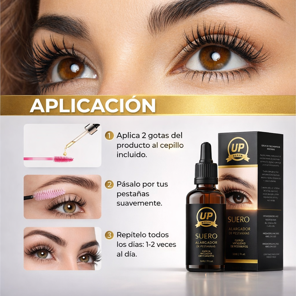 2X1 SÉRUM UP ® ALARGAMIENTO DE PESTAÑAS Y CEJAS