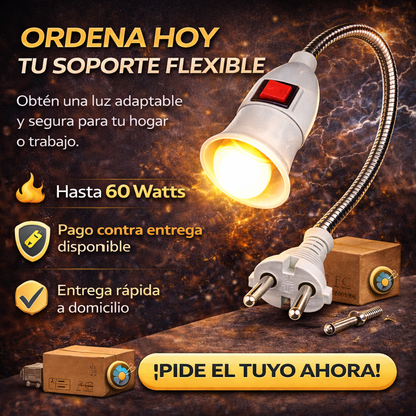 2x1 Adaptador De Enchufe Con Interruptor De Encendido Para Bombillo