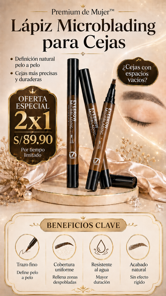 2x1 LAPIZ MICROBLADING PARA CEJAS PREMIUM DE MUJER™