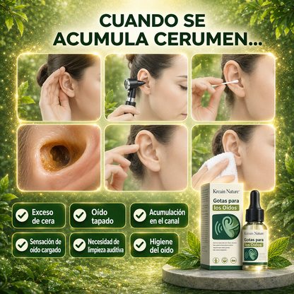 GOTAS PARA EL CUIDADO Y LIMPIEZA DE LOS OÍDOS