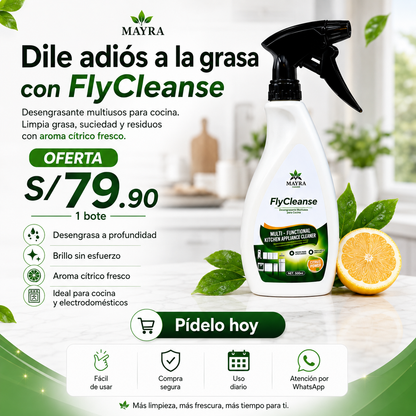 MAYRA FlyCleanse-Desengrasante de Cocina Multifuncional 500ml