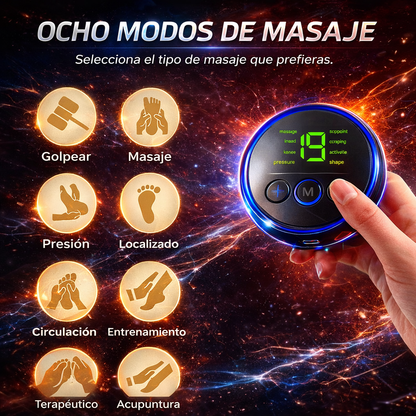 2X1 |MASAJEADOR ELÉCTRICO PORTATIL PARA FISIOTERAPIA