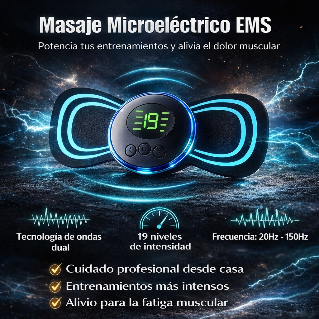 2X1 |MASAJEADOR ELÉCTRICO PORTATIL PARA FISIOTERAPIA