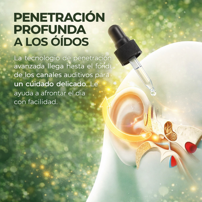 GOTAS PARA EL CUIDADO DE LOS OÍDOS PARA EL DOLOR Y ZUMBIDOS