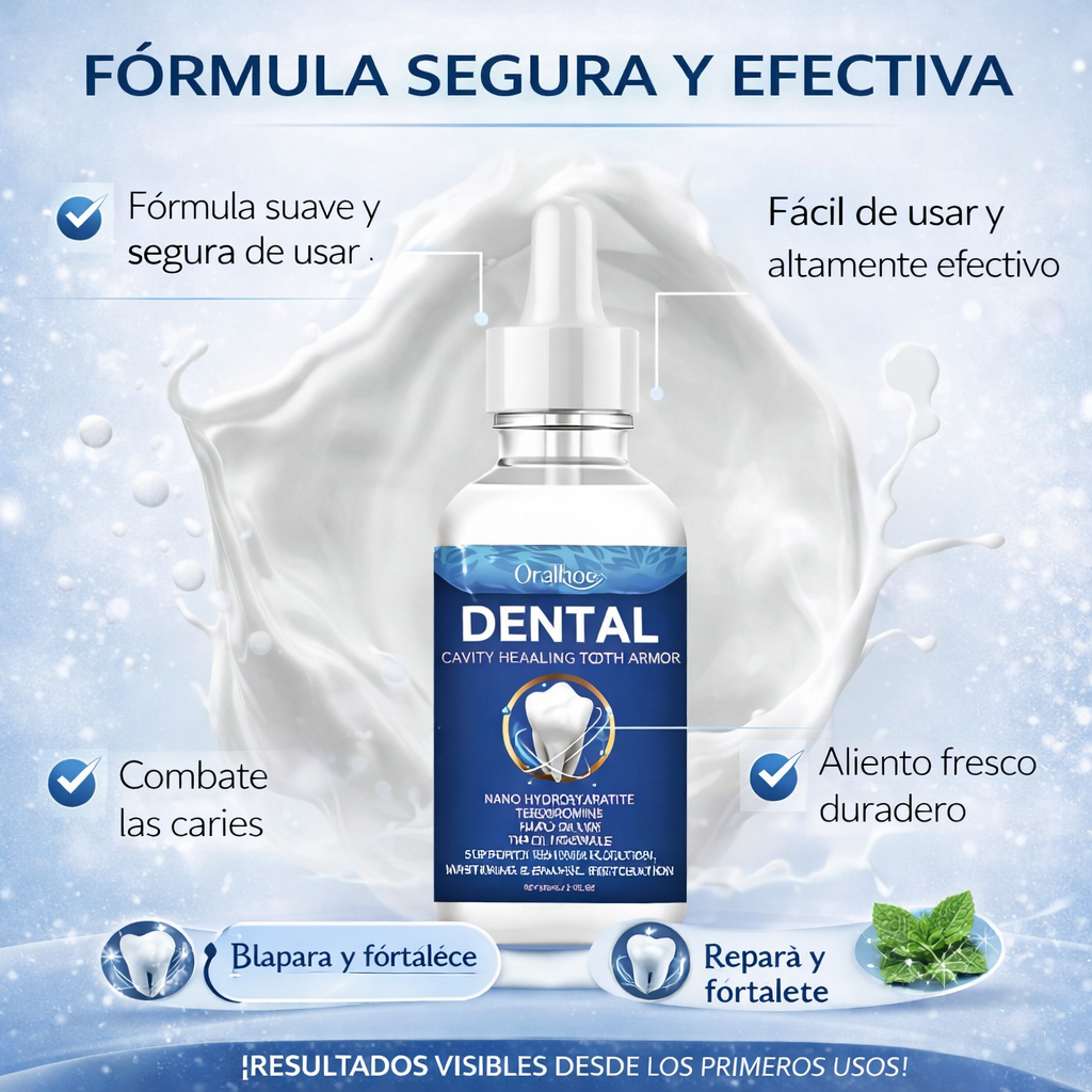 2x1 Dental true releaf-Solución para el cuidado dental de 60 ml