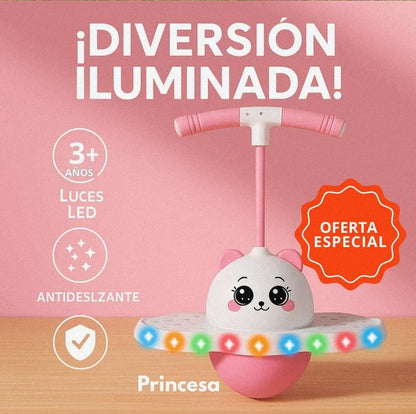 💃DANCING SALTARIN-🛹TABLA CON PELOTA Y LUZ LED PARA NIÑOS🚦