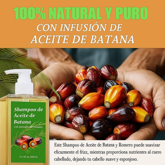 2X1 CHAMPÚ ACEITE DE BATANA CON EXTRACTO DE ROMERO 400 ML