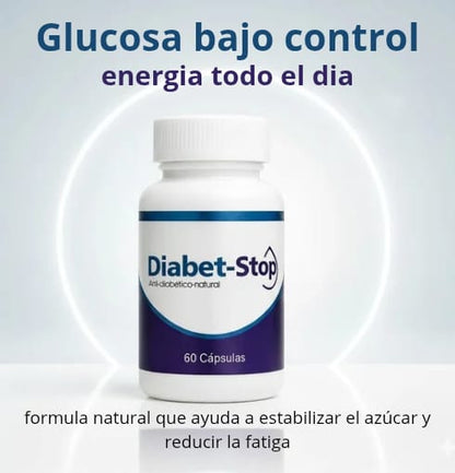 SUPLEMENTO DIABET STOP-RECUPERA TU ENERGÍA Y CONTROLA EL AZÚCAR