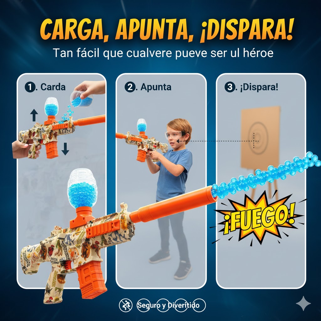 METRALLETA GUN TOY TRALALERO PARA NIÑOS