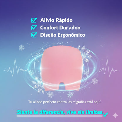 MÁSCARA DE GEL DE DOBLE CAPA PARA ALIVIAR LA MIGRAÑA Y EL DOLOR DE CABEZA