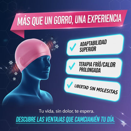 MÁSCARA DE GEL DE DOBLE CAPA PARA ALIVIAR LA MIGRAÑA Y EL DOLOR DE CABEZA