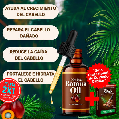 ACEITE DE BATANA PARA EL CRECIMIENTO DEL CABELLO