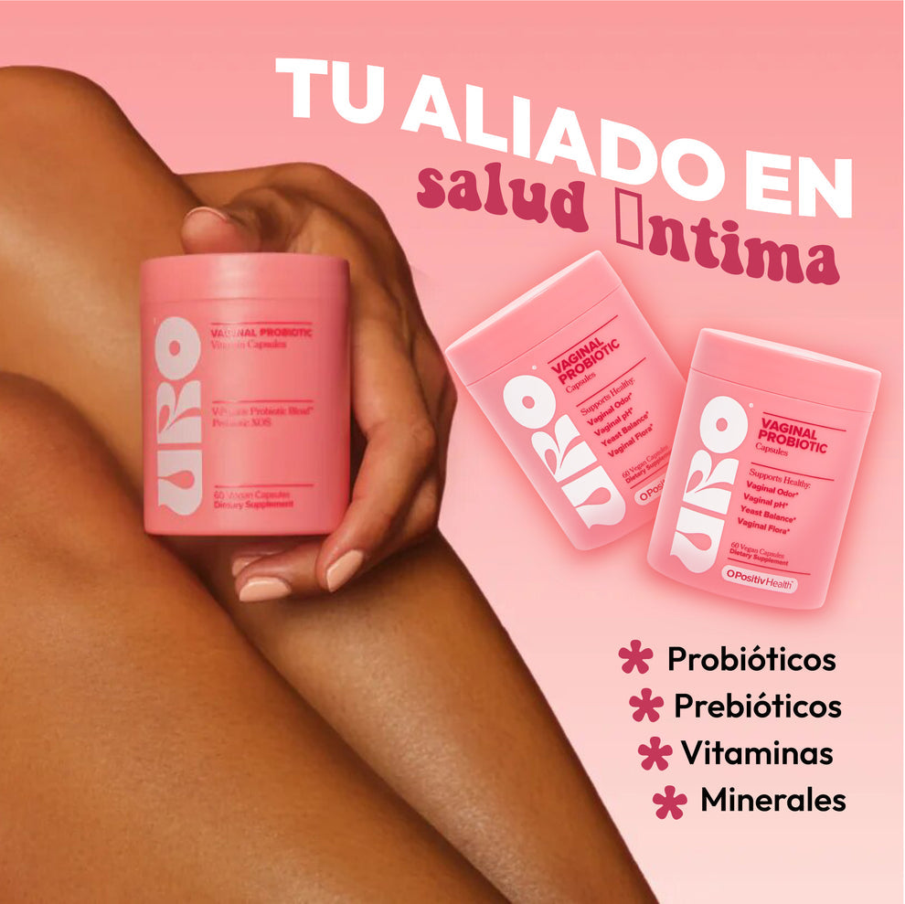 ✨URO | PROBIÓTICOS VAGINALES PARA UN OLOR Y PH SALUDABLE 60CÁP.💊