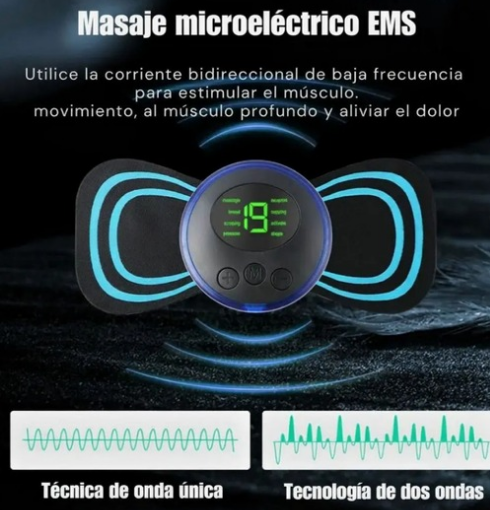 🔥2X1 |💆‍♂️MASAJEADOR ELÉCTRICO🔌 PORTATIL PARA FISIOTERAPIA 🔥