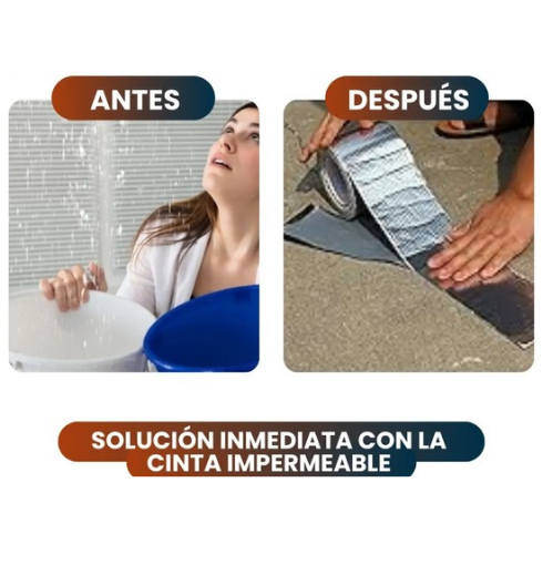 2X1 CINTA IMPERMEABLE ANTIFUGAS SOLUCIÓN DEFINITIVA