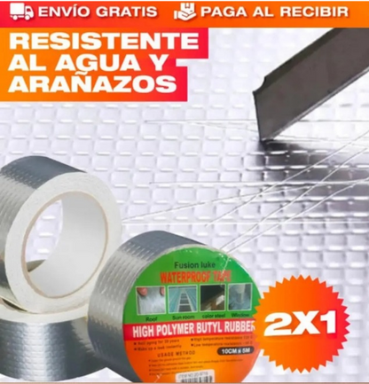 2X1 CINTA IMPERMEABLE ANTIFUGAS SOLUCIÓN DEFINITIVA