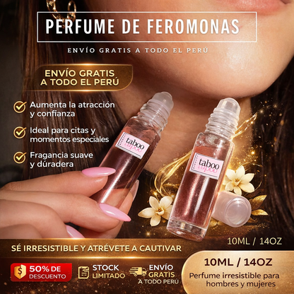 2X1 TABOO PERFUME DE FEROMONAS PARA MUJERES