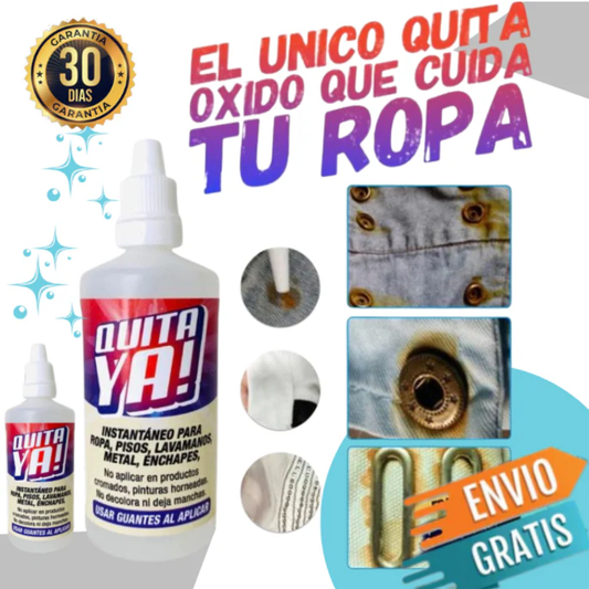 🔥2X1 | 🧼REMOVEDOR DE ÓXIDO Y MANCHAS MULTIFUNCIONAL PARA ROPA🔥
