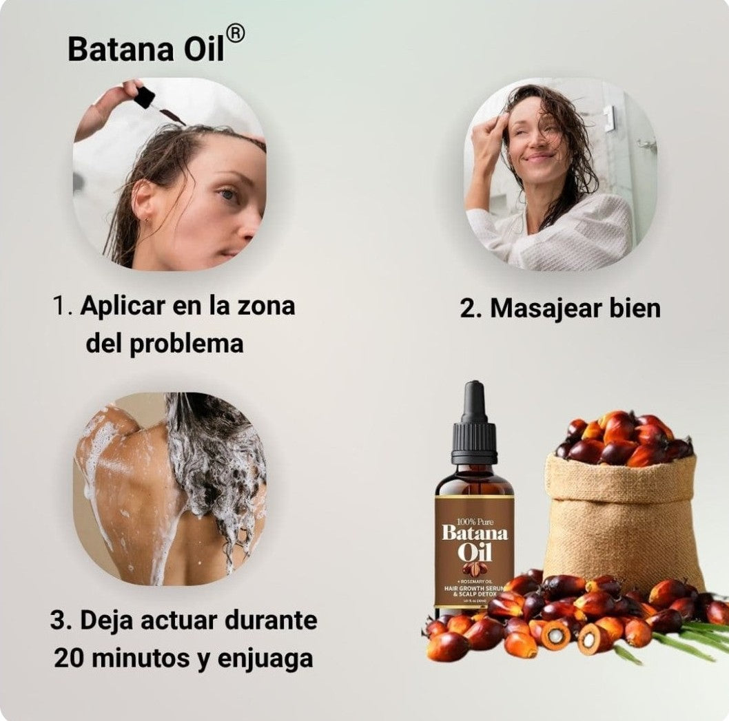 💦2X1 ACEITE DE BATANA PARA EL CRECIMIENTO DEL CABELLO🙆🏻