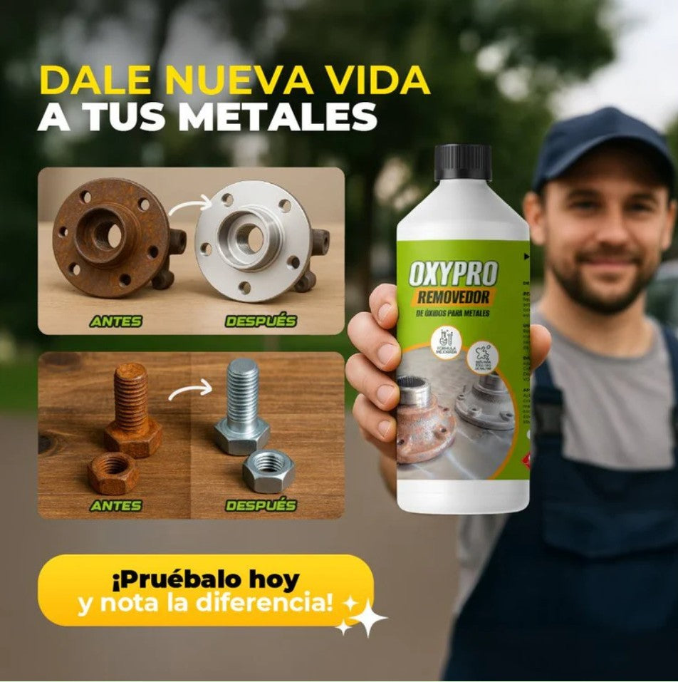 💯OXYPRO REMOVEDOR DE OXIDO PARA METALES⚙️