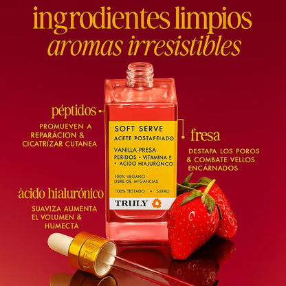 🧴2x1 SOFT SERVE: ACEITE POST-AFEITADO (TRATAMIENTO POS-T DEPILADO)🦱
