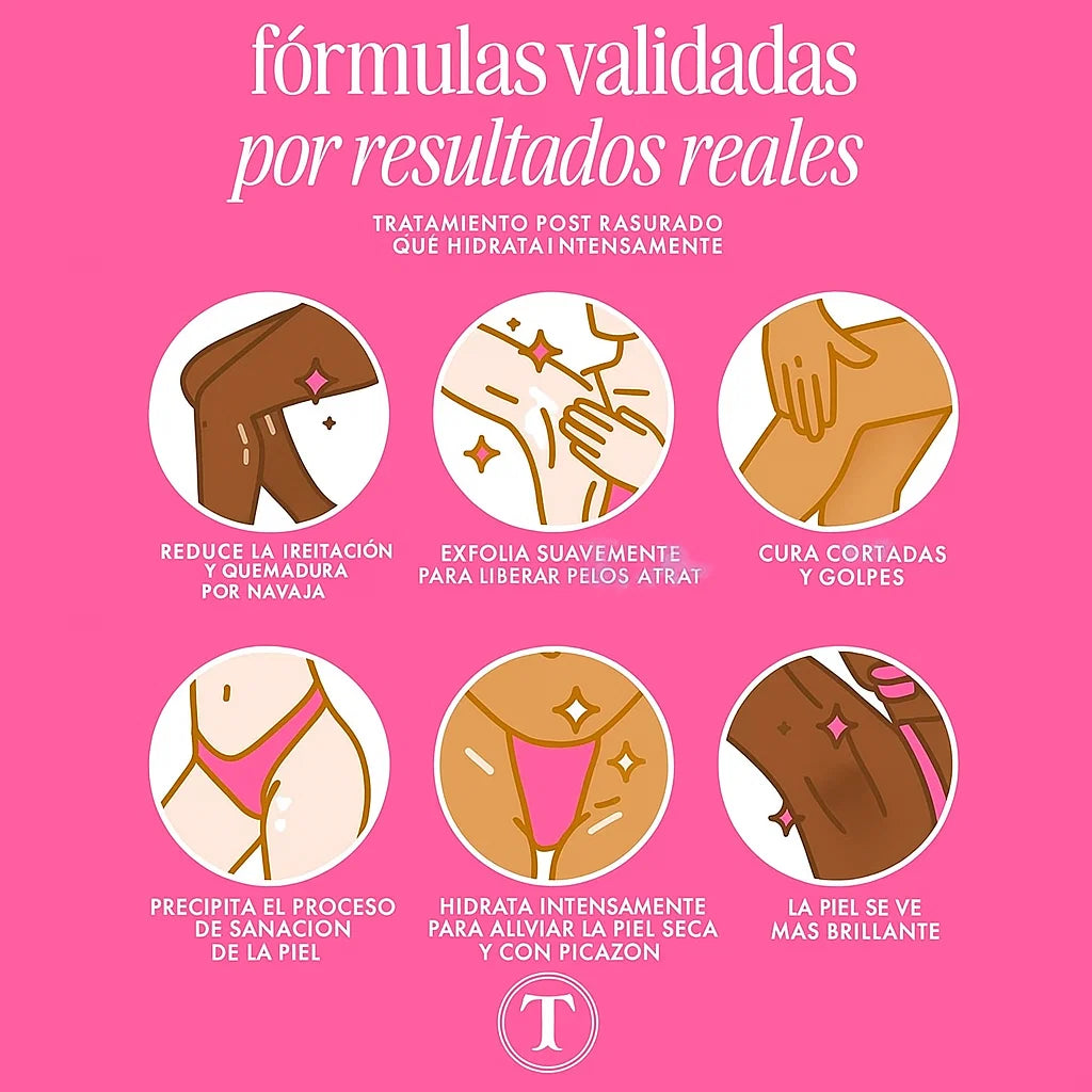🧴2x1 SOFT SERVE: ACEITE POST-AFEITADO (TRATAMIENTO POS-T DEPILADO)🦱