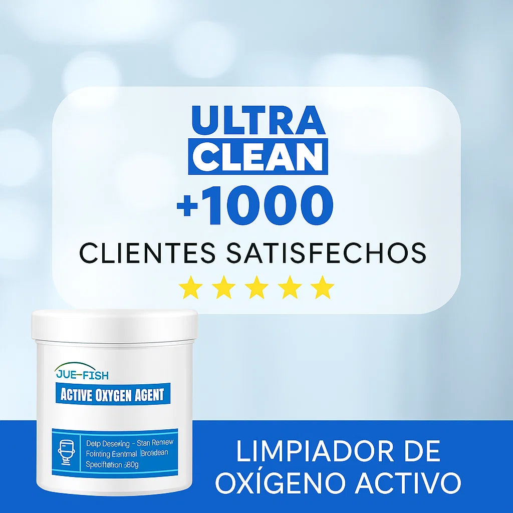 💯2x1 ULTRA CLEAN-🧼POLVO LIMPIADOR DE OXIGENO ACTIVADO🌬