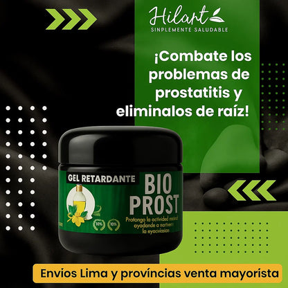 GEL POTENCIADOR MASCULINO BIO PROST PREMIUM + UÑA DE GATO: PARA PROSTATITIS CRONICA