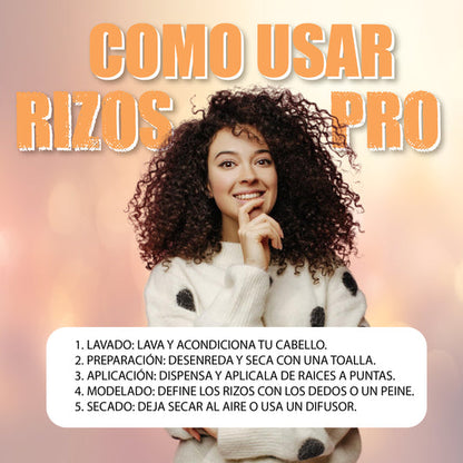  RIZOS PRO-2x1 Crema rizadora y para hidratar con extracto de Mara y Argán.